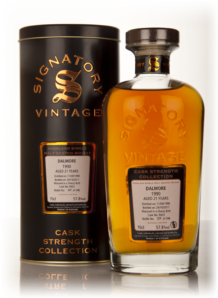 Dalmore 21 Year Old 1990 - Cask Strength Collection (Signatory) 70cl product image