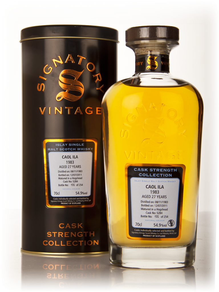 Caol Ila 27 Year Old 1983 Cask 5284 - Cask Strength Collection (Signatory) 70cl product image