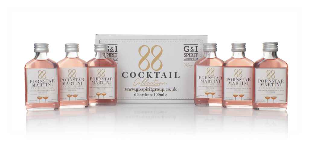 88 Cocktail Pornstar Martini Cocktail Mix (6 x 100ml) 60cl product image