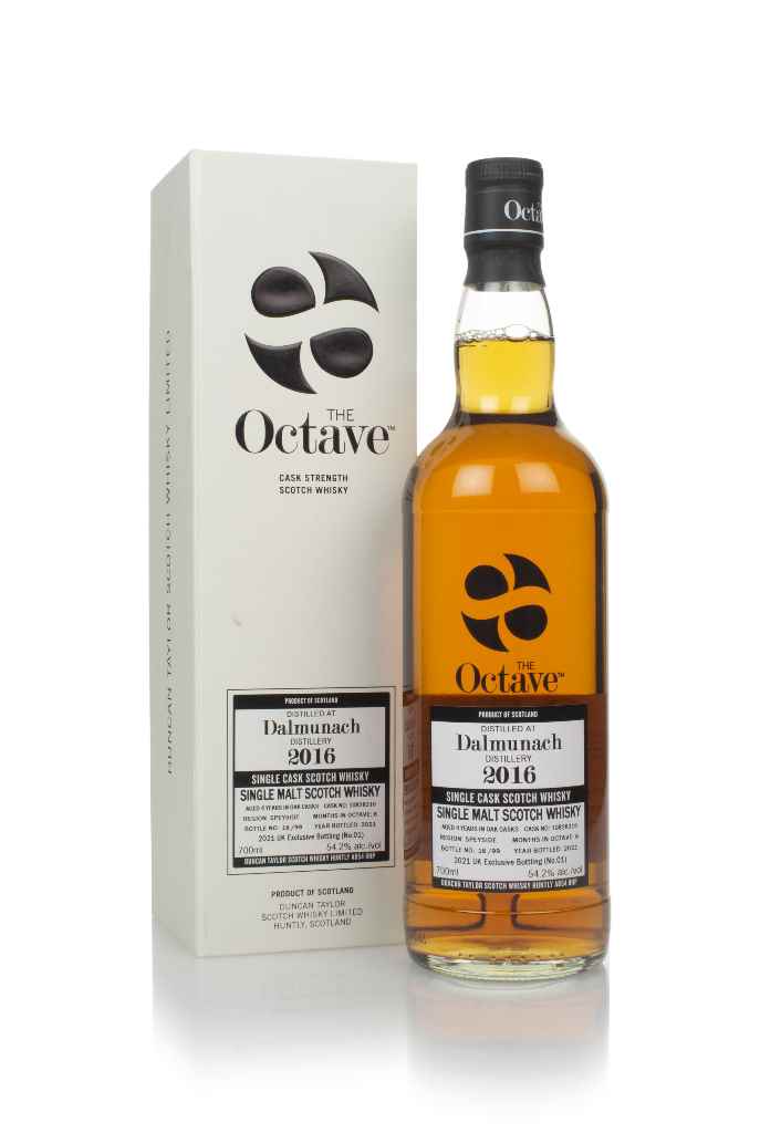 Dalmunach 4 Year Old 2016 (cask 10828316) - The Octave (Duncan Taylor) 70cl product image