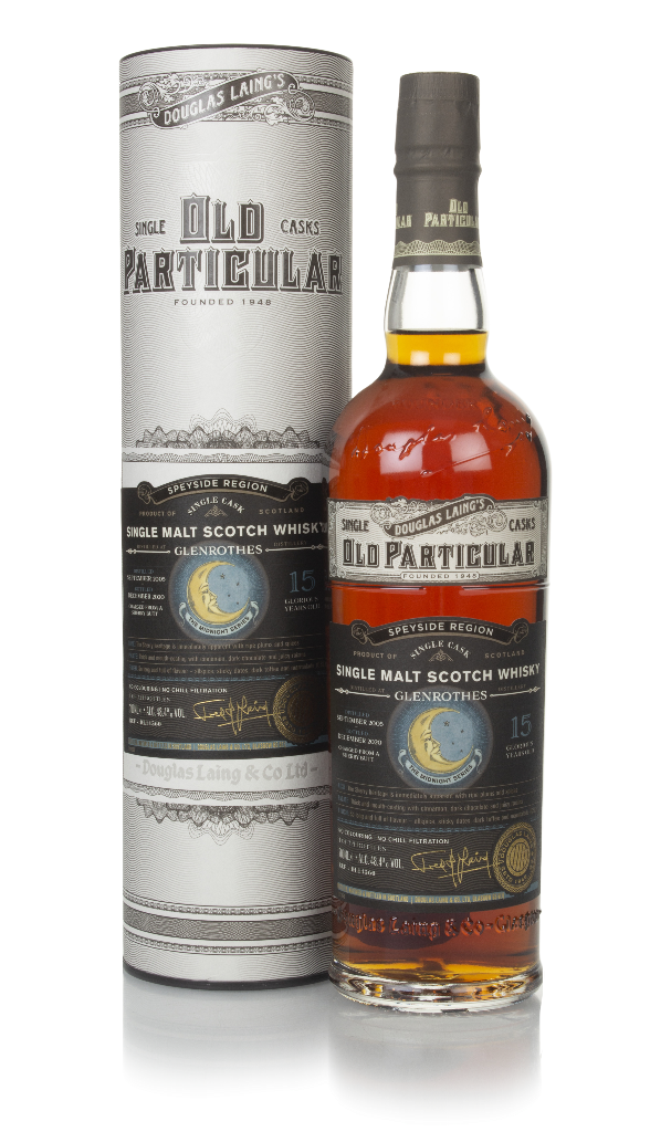 Glenrothes 15 Year Old 2005 - Old Particular The Midnight Series (Douglas Laing) 70cl product image