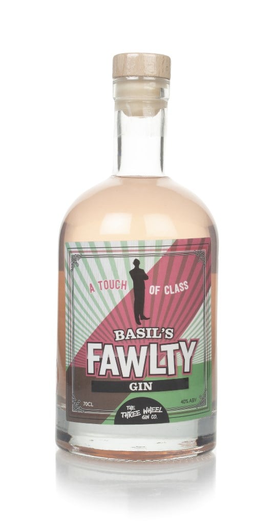 Three Wheel Gin Co. Basil's Fawlty Gin 70cl product image