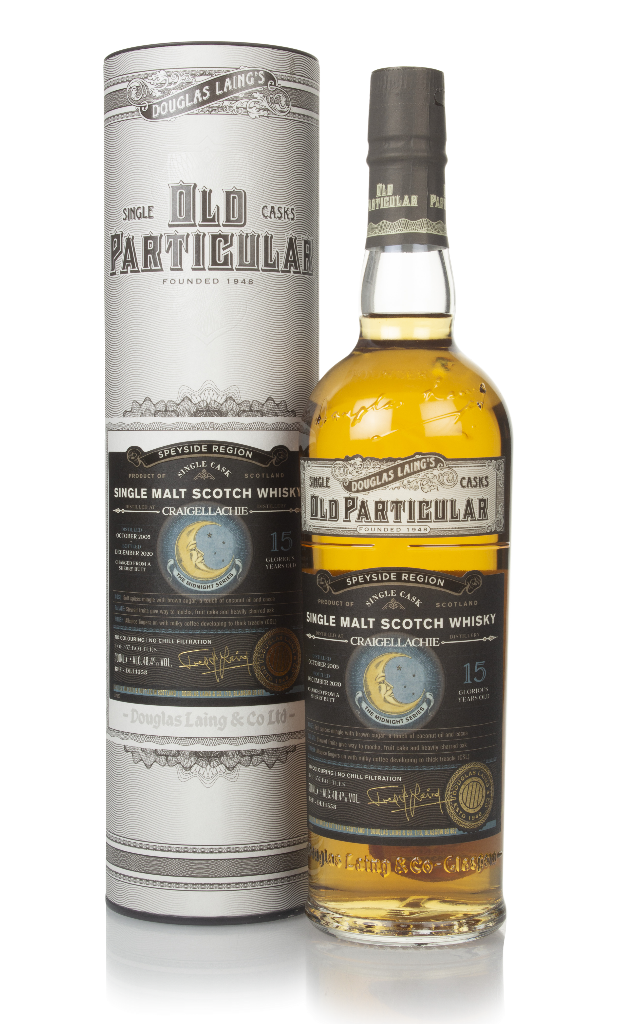 Craigellachie 15 Year Old 2005 - Old Particular The Midnight Series (Douglas Laing) 70cl product image