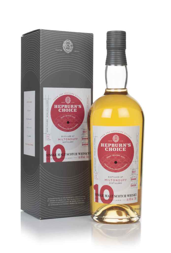 Miltonduff 10 Year Old 2009 - Hepburn's Choice (Langside) 70cl product image