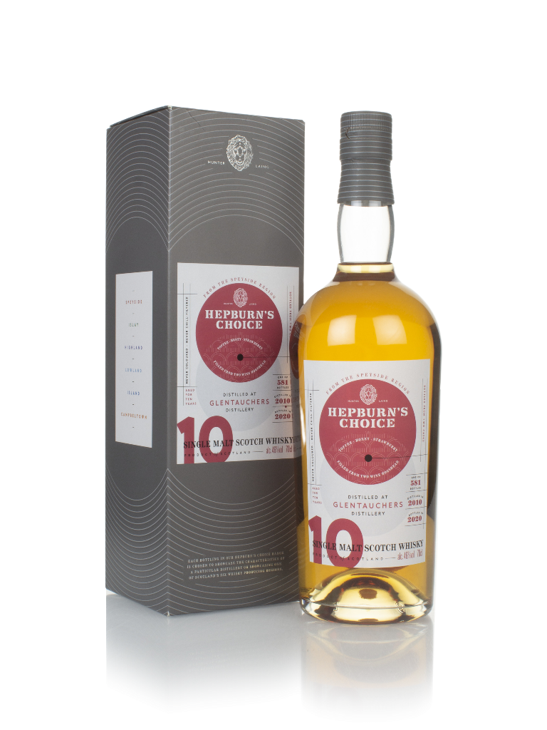 Glentauchers 10 Year Old 2010 - Hepburn's Choice (Langside) 70cl product image