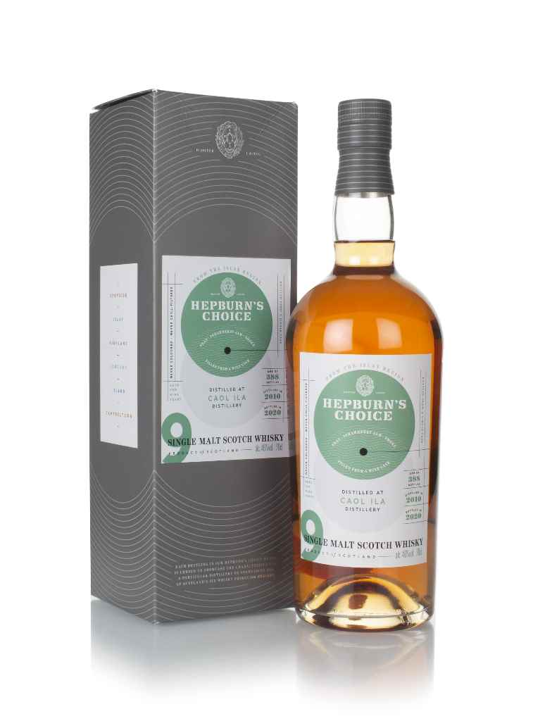 Caol Ila 9 Year Old 2010 - Hepburn's Choice (Langside) 70cl product image