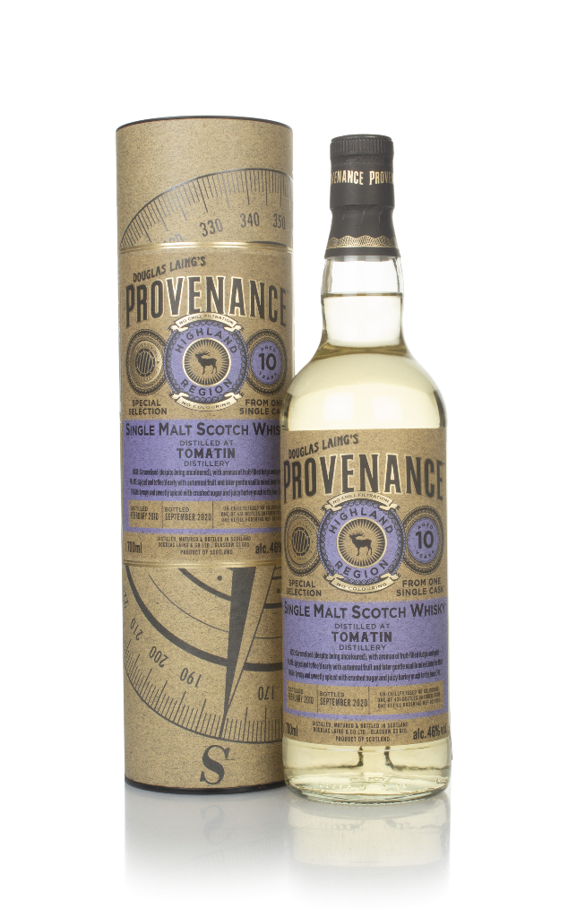 Tomatin 10 Year Old 2010 (cask 14397) - Provenance (Douglas Laing) 70cl product image