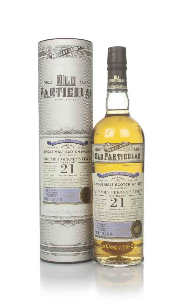 Probably Orkney's Finest Distillery 21 Year Old 1999 (cask 14288) - Old Particular (Douglas Laing) 70cl product image