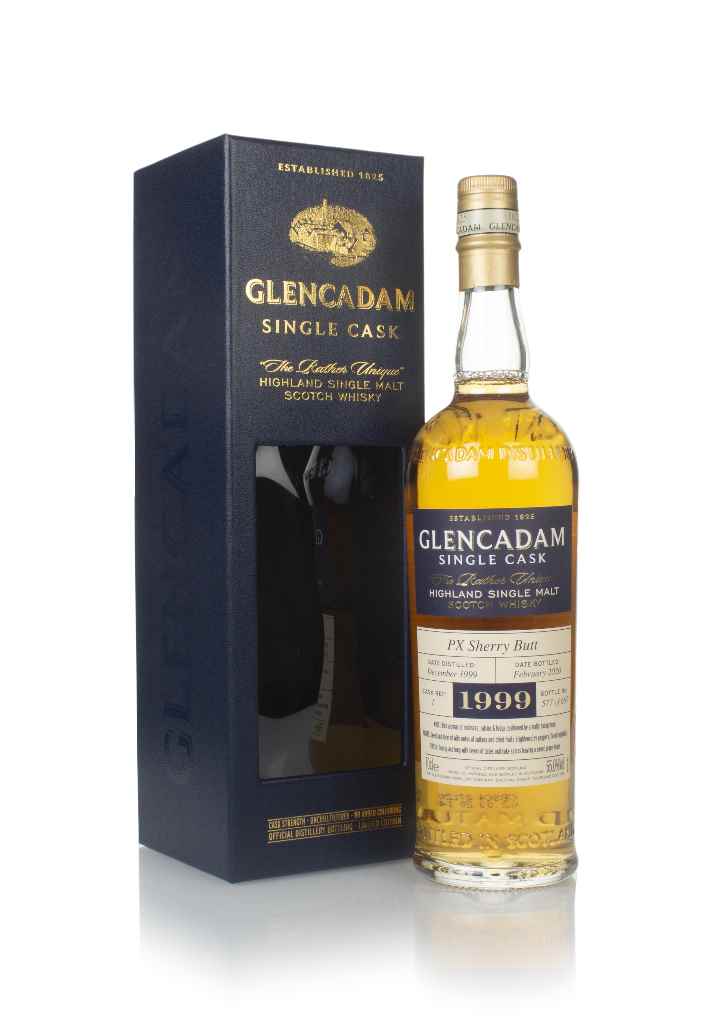 Glencadam 20 Year Old 1999 (cask 1) - Pedro Ximénez Sherry Butt Matured 70cl product image