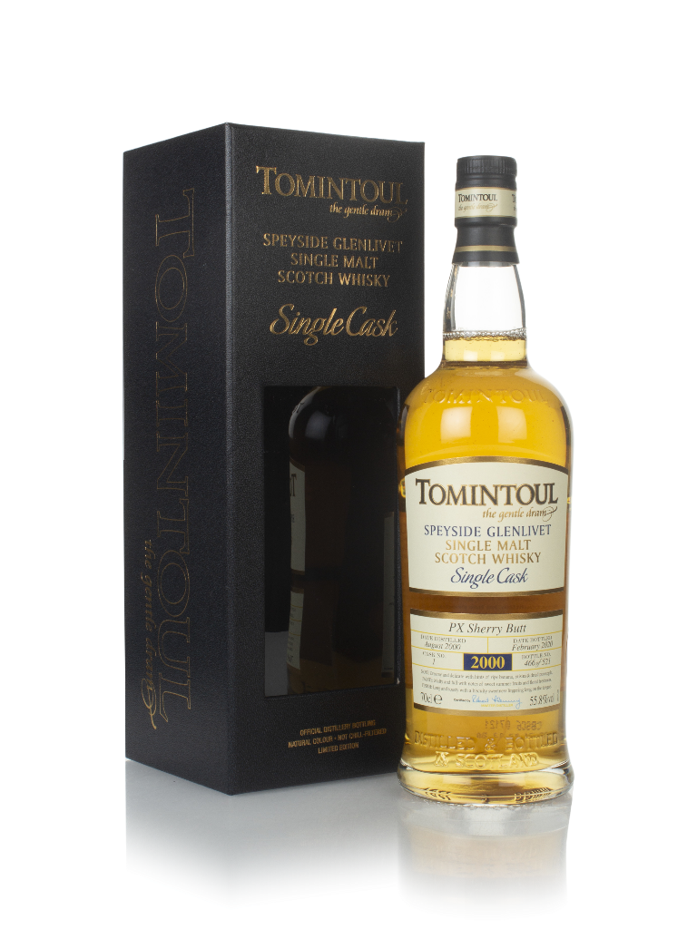 Tomintoul 19 Year Old 2000 (cask 1) - Pedro Ximénez Sherry Butt Matured 70cl product image