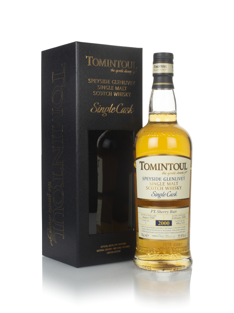 Tomintoul 19 Year Old 2000 (cask 1) - Pedro Ximénez Sherry Butt Matured 70cl product image
