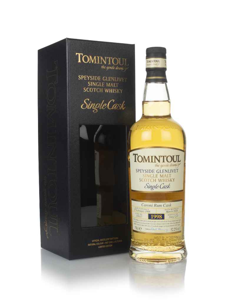 Tomintoul 22 Year Old 1998 (cask 338117) - Caroni Rum Cask Matured 70cl product image