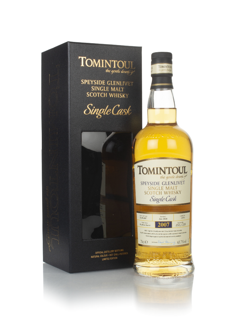 Tomintoul 12 Year Old 2007 (cask 11574) - Bourbon Barrel Matured 70cl product image