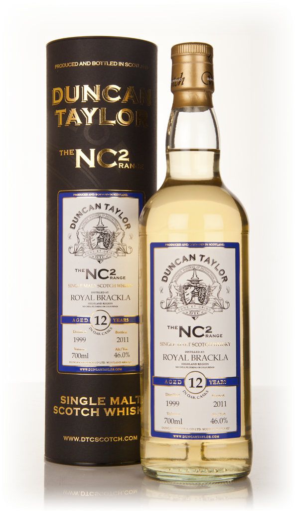 Royal Brackla 12 Year Old 1999 - NC2 (Duncan Taylor) 70cl product image