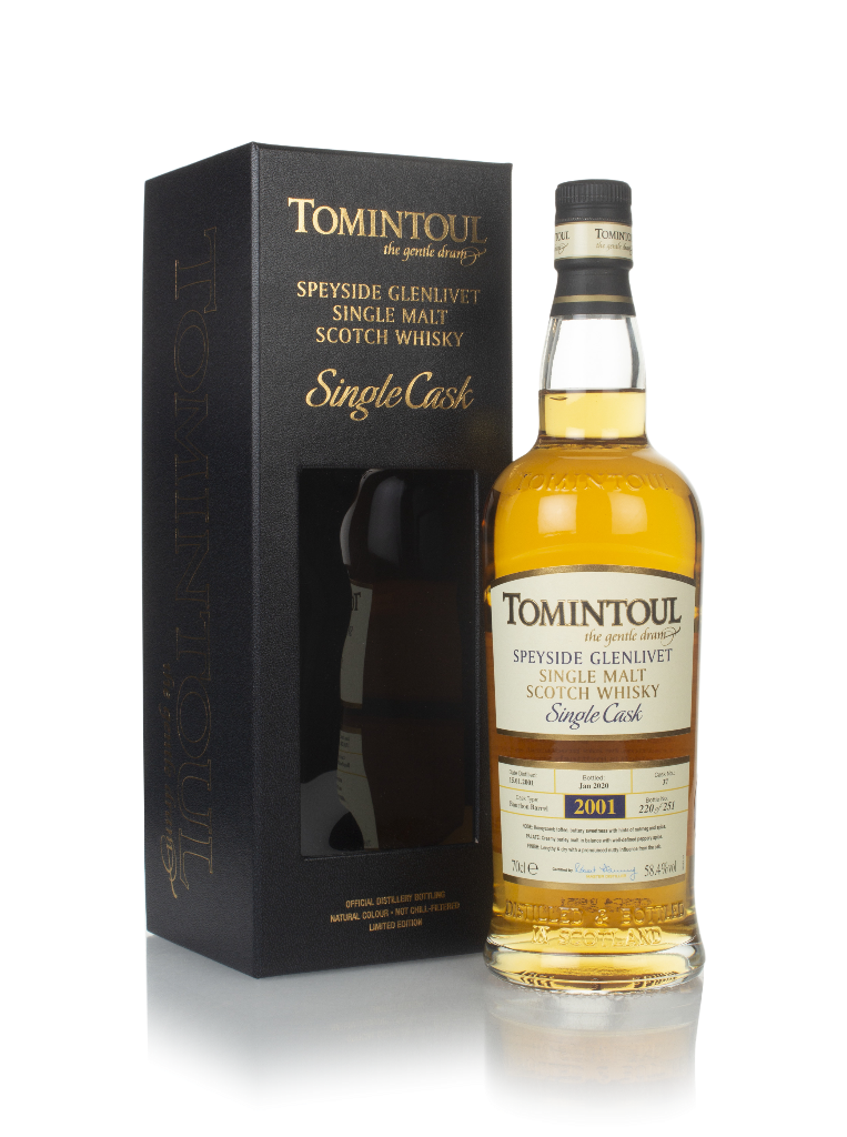 Tomintoul 2001 (bottled 2020) (cask 37) - Bourbon Barrel Matured 70cl product image