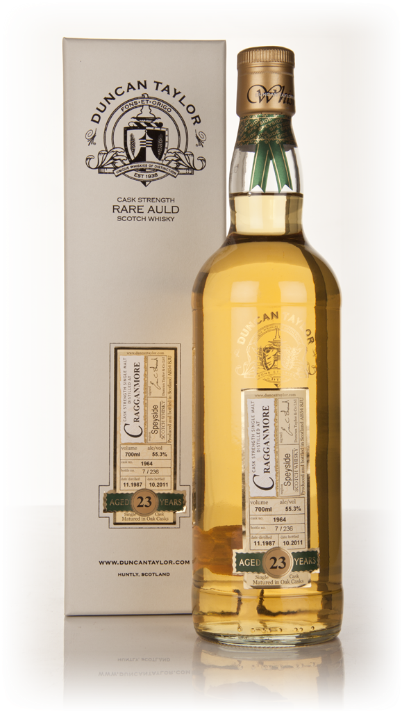 Cragganmore 23 Year Old 1987 - Rare Auld (Duncan Taylor) 70cl product image