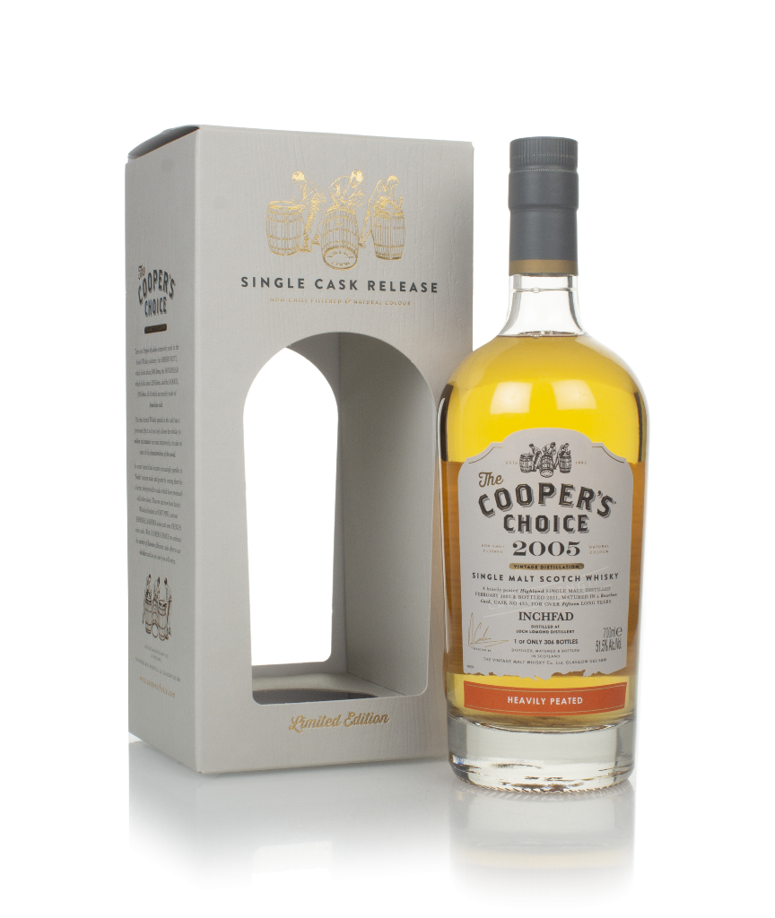 Inchfad 15 Year Old 2005 (cask 435) - The Cooper's Choice (The Vintage Malt Whisky Co.) 70cl product image