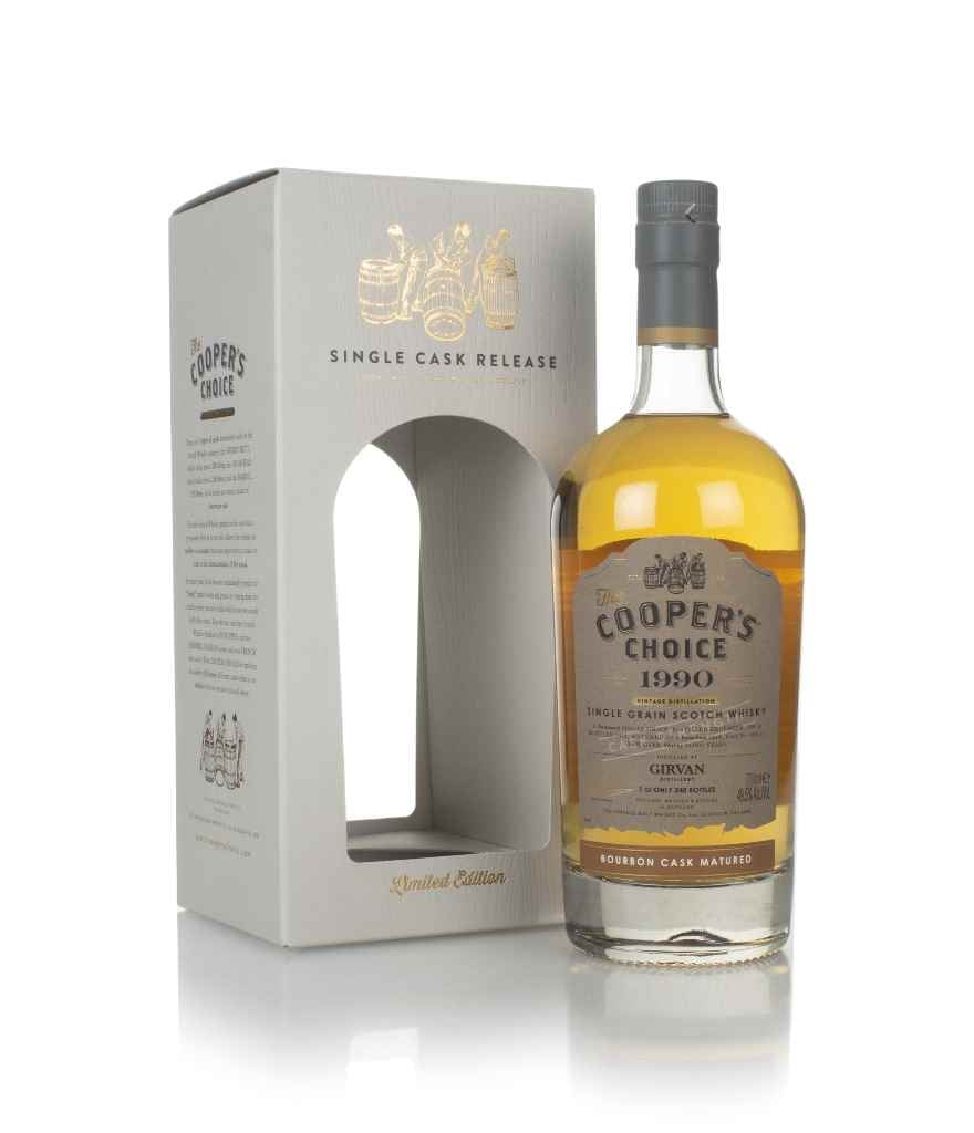 Girvan 30 Year Old 1990 (cask 169111) - The Cooper's Choice (The Vintage Malt Whisky Co.) 70cl product image