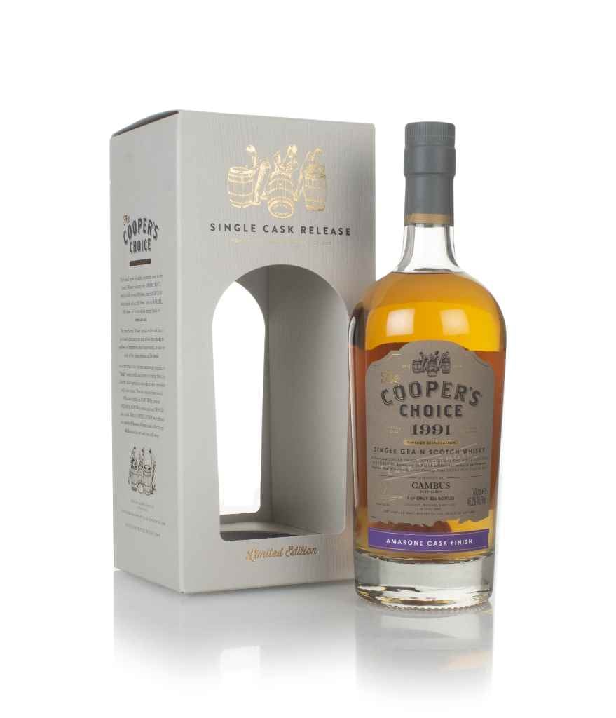 Cambus 29 Year Old 1991 (cask 9067) - The Cooper's Choice (The Vintage Malt Whisky Co.) 70cl product image