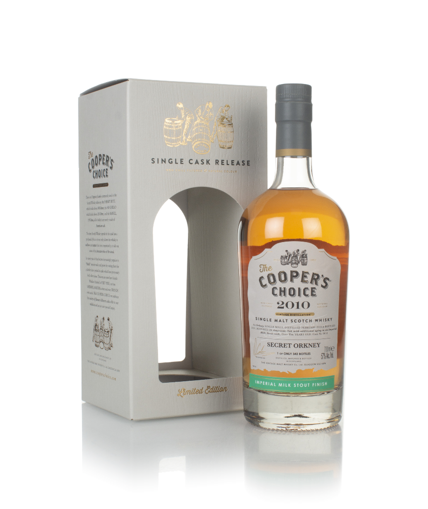Secret Orkney 10 Year Old 2010 (cask 9052) - The Cooper's Choice (The Vintage Malt Whisky Co.) 70cl product image