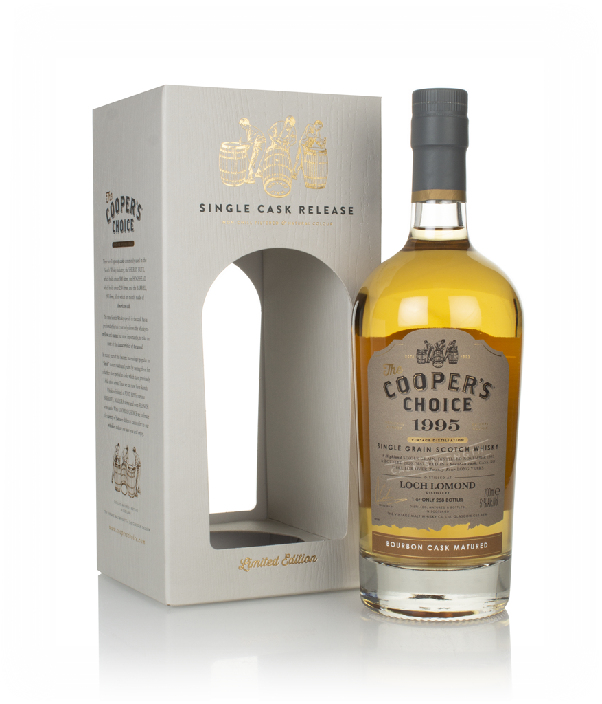 Loch Lomond 24 Year Old 1995 (cask 31865) - The Cooper's Choice (The Vintage Malt Whisky Co.) 70cl product image