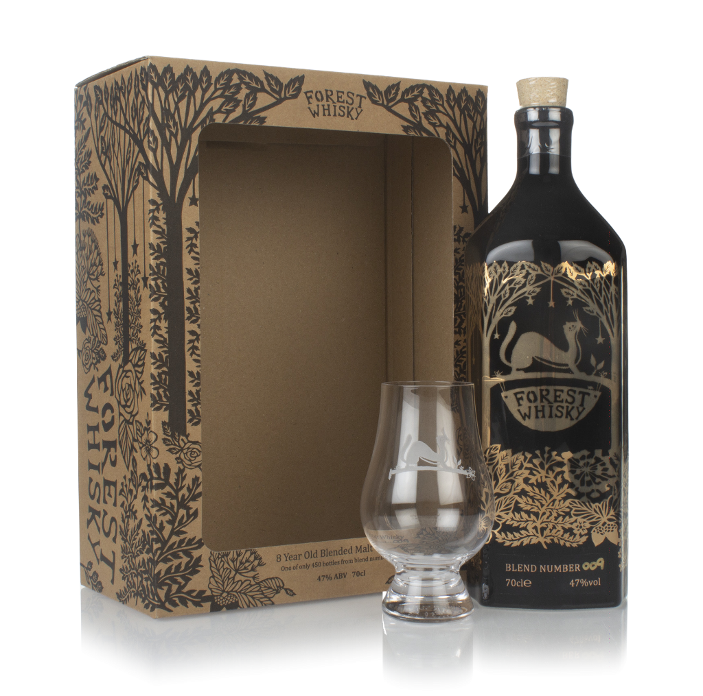 Forest Whisky Blend Number Nine Gift Pack with Glass 70cl product image