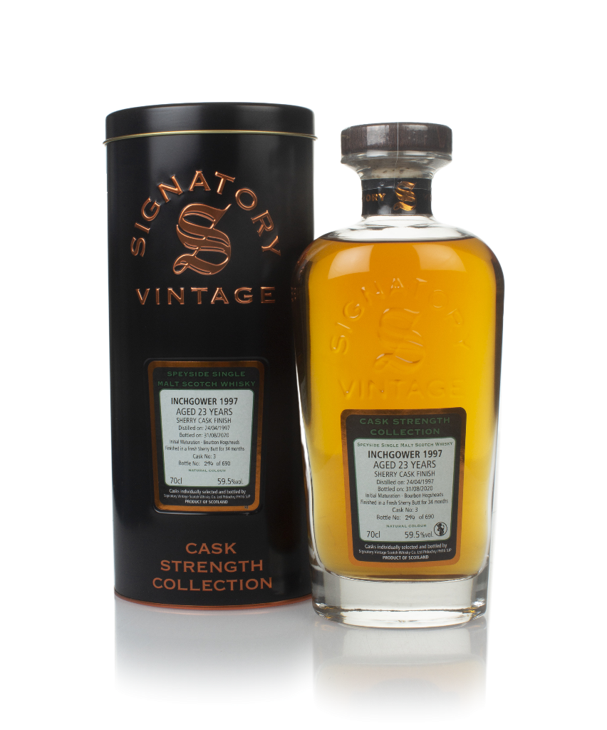 Inchgower 23 Year Old 1997 (cask 3) - Cask Strength Collection (Signatory) 70cl product image