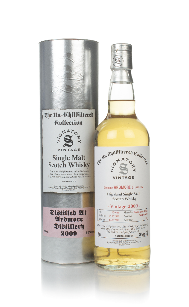Ardmore 10 Year Old 2009 (casks 706249 & 706251) - Un-Chillfiltered Collection (Signatory) 70cl product image