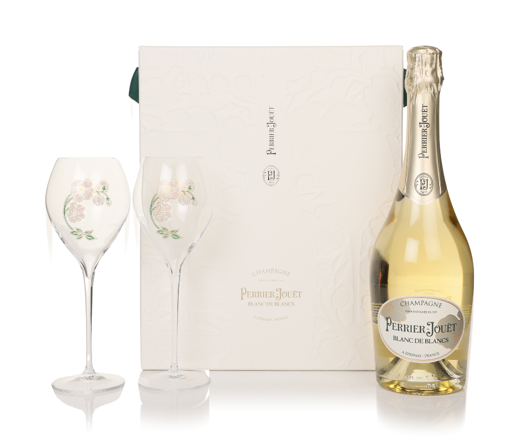 Perrier-Jouët Blanc de Blancs Gift Pack with 2x Glasses 75cl product image