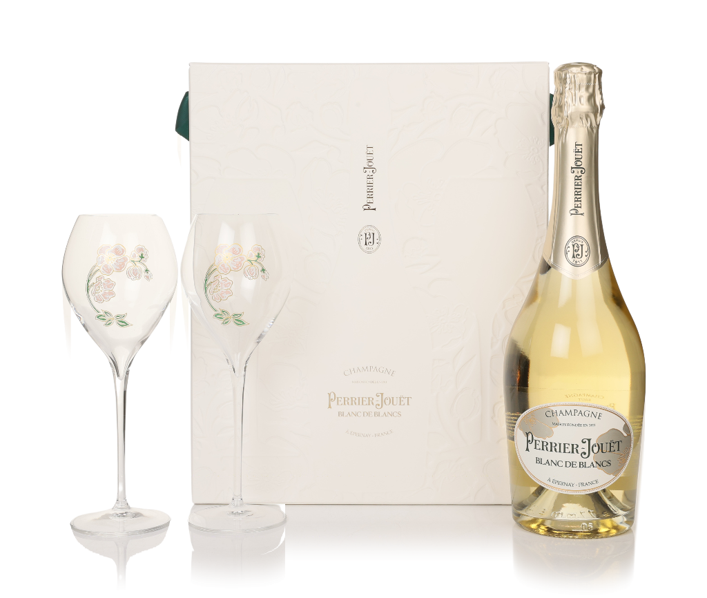 Perrier-Jouët Blanc de Blancs Gift Pack with 2x Glasses 75cl product image