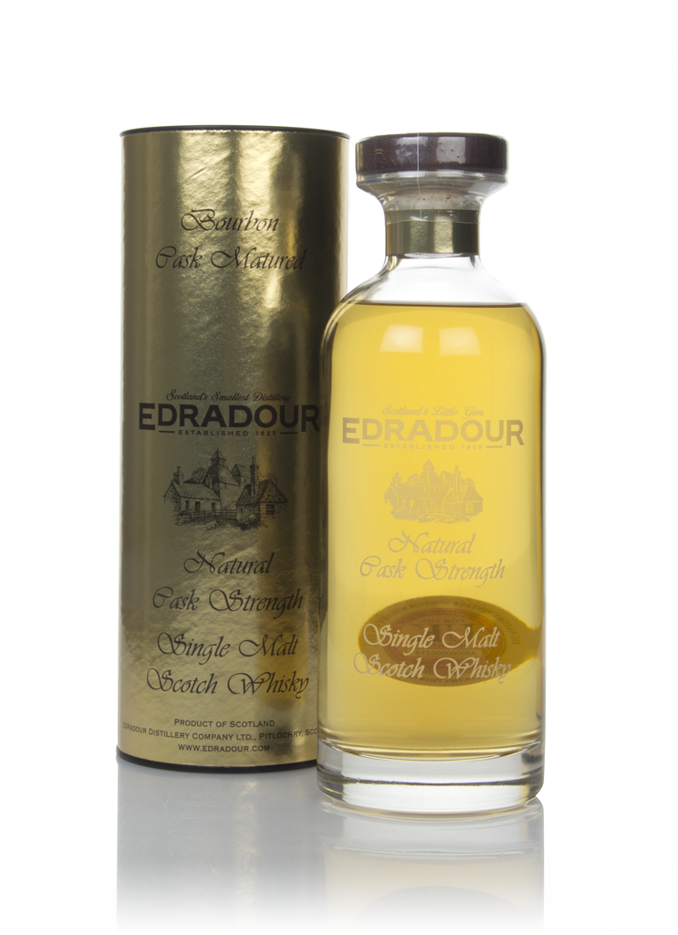 Edradour 10 Year Old 2008 Bourbon Cask Matured Natural Cask Strength - Ibisco Decanter 70cl product image