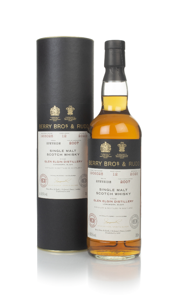 Glen Elgin 12 Year Old 2007 (cask 1906028) - Berry Bros. & Rudd 70cl product image