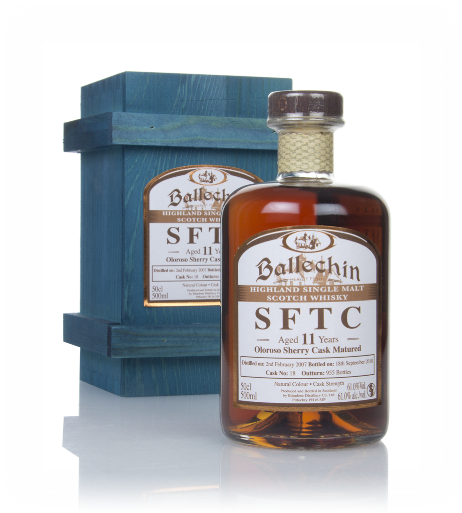 Ballechin 11 Year Old 2007 (cask 18) - Straight From The Cask 50cl product image