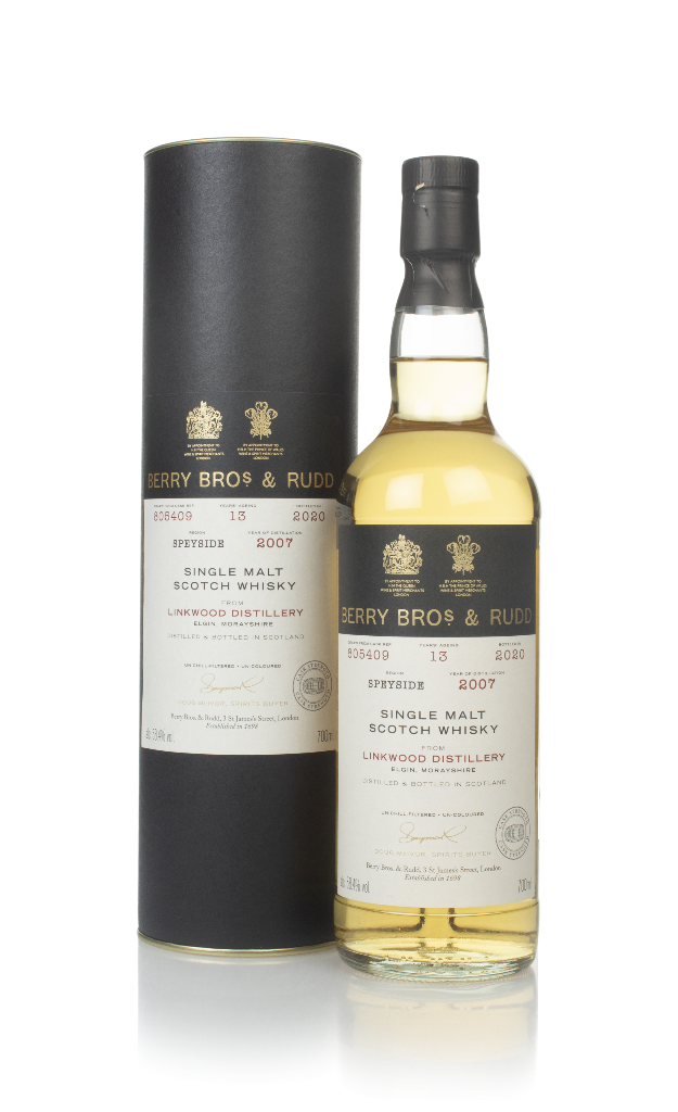Linkwood 13 Year Old 2007 (cask 805409) - Berry Bros. & Rudd 70cl product image