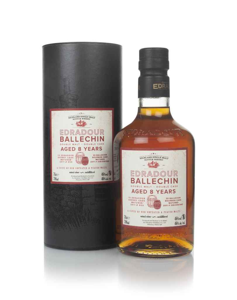 Edradour Ballechin 8 Year Old 2011 Double Malt Double Cask 70cl product image