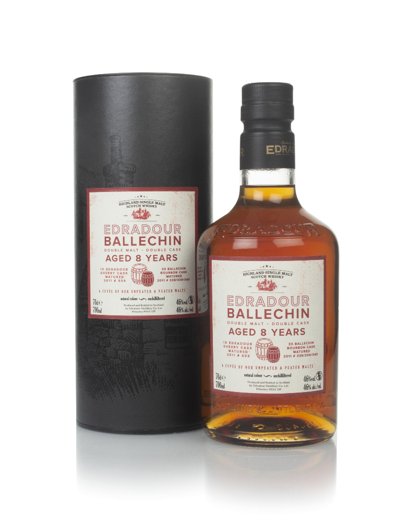 Edradour Ballechin 8 Year Old 2011 Double Malt Double Cask 70cl product image