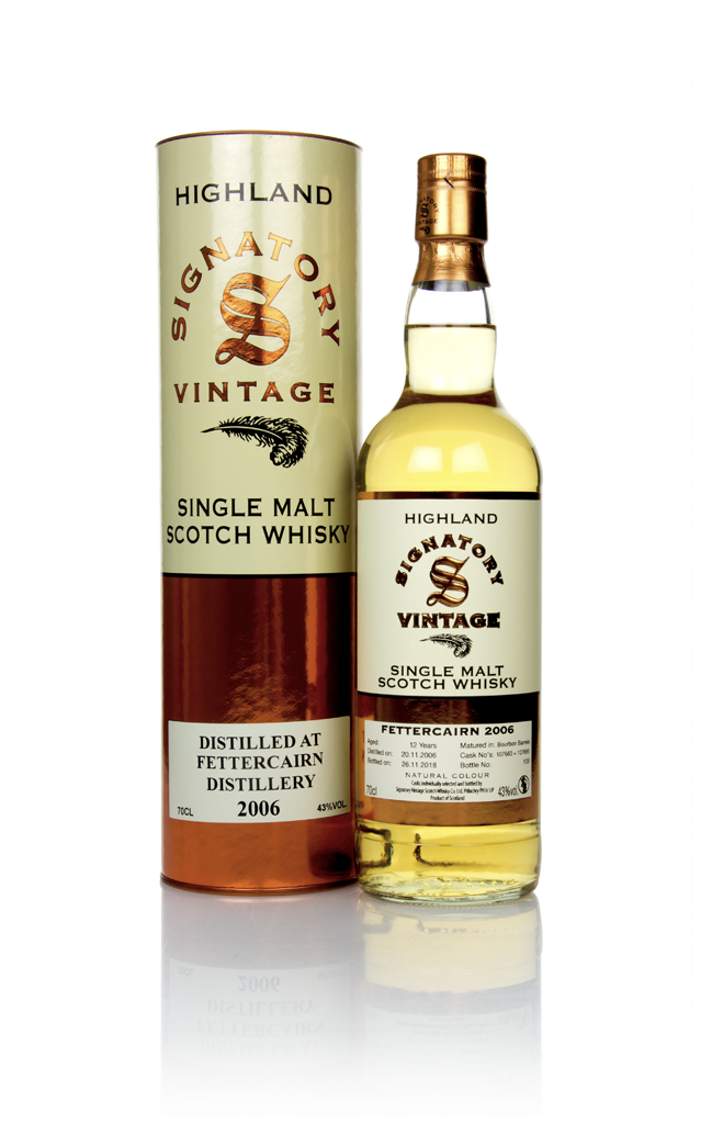Fettercairn 12 Year Old 2006 (casks 107683 & 107685) - Signatory 70cl product image