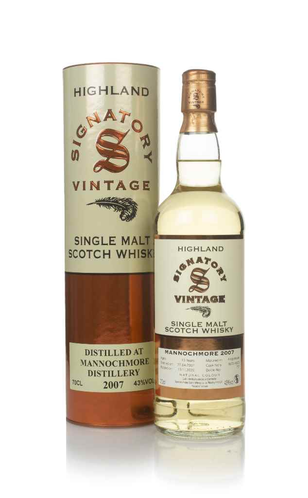 Mannochmore 13 Year Old 2007 (casks 6672 & 6673) - Signatory 70cl product image