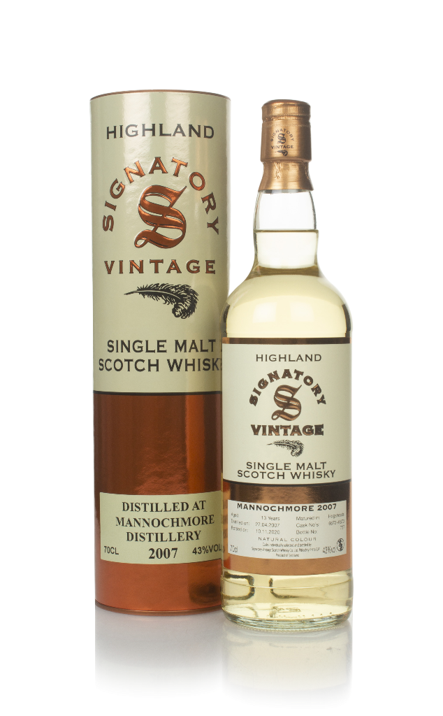 Mannochmore 13 Year Old 2007 (casks 6672 & 6673) - Signatory 70cl product image