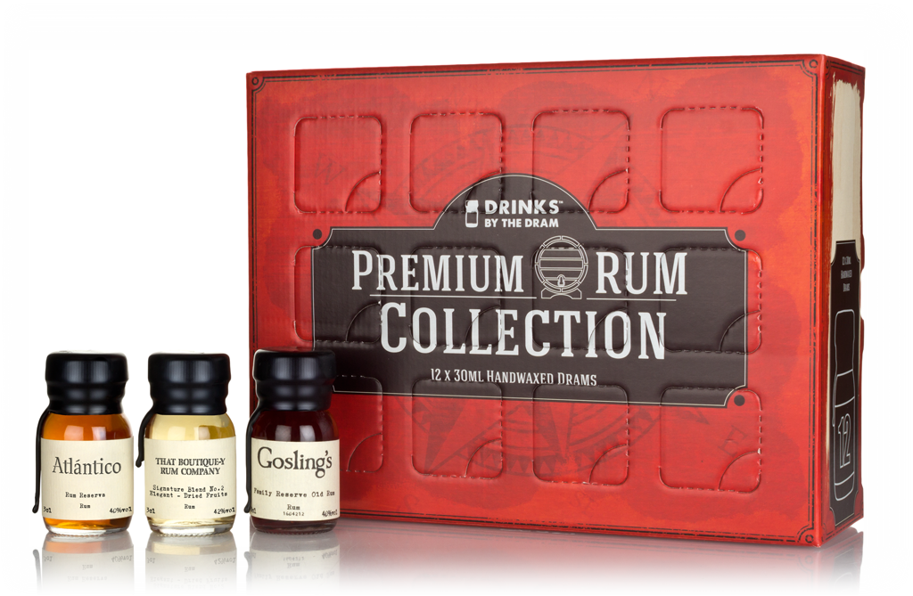 Drinks by the Dram 12 Dram Premium Rum Collection 36cl product image