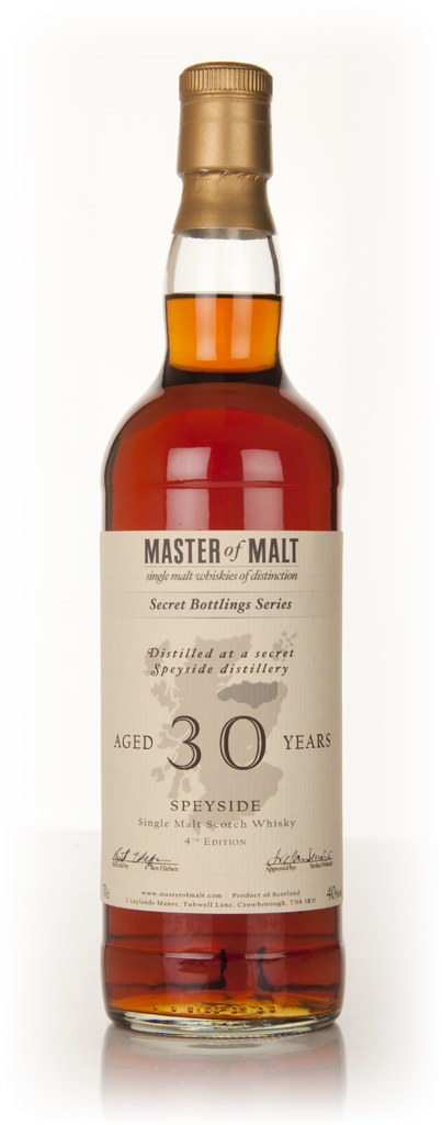 Master of Malt 30 Year Old Speyside (4th Edition) 70cl product image