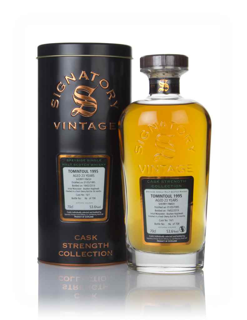 Tomintoul 23 Year Old 1995 (cask 16/1) - Cask Strength Collection (Signatory) 70cl product image