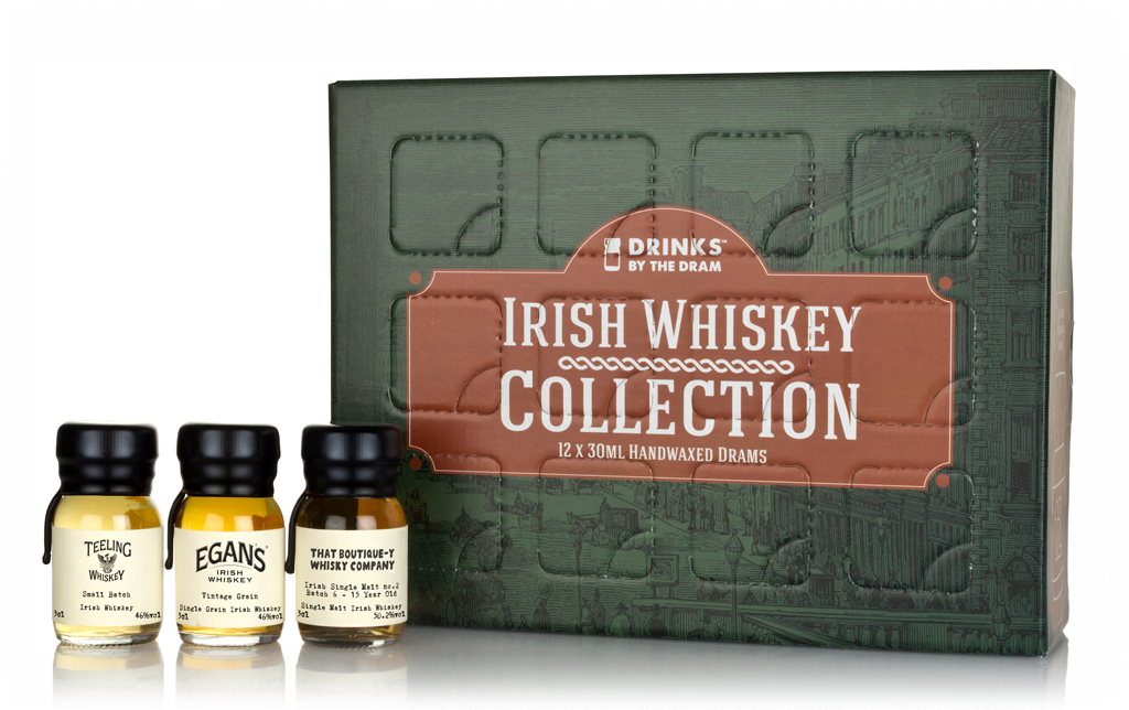 Drinks by the Dram 12 Dram Irish Whiskey Collection 36cl product image