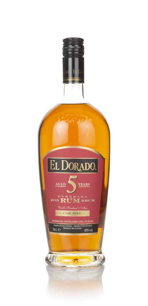 El Dorado 5 Year Old Gold Rum 70cl product image