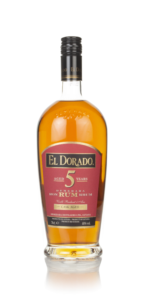 El Dorado 5 Year Old Gold Rum 70cl product image