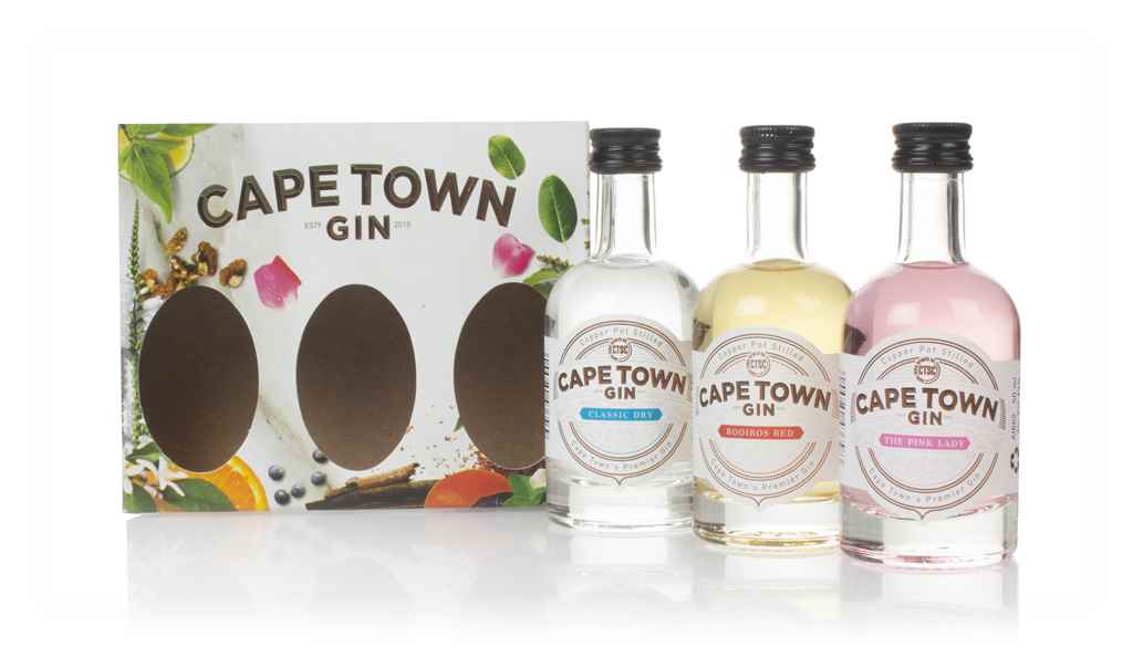 Cape Town Gin Triple Pack (3 x 50ml) 15cl product image