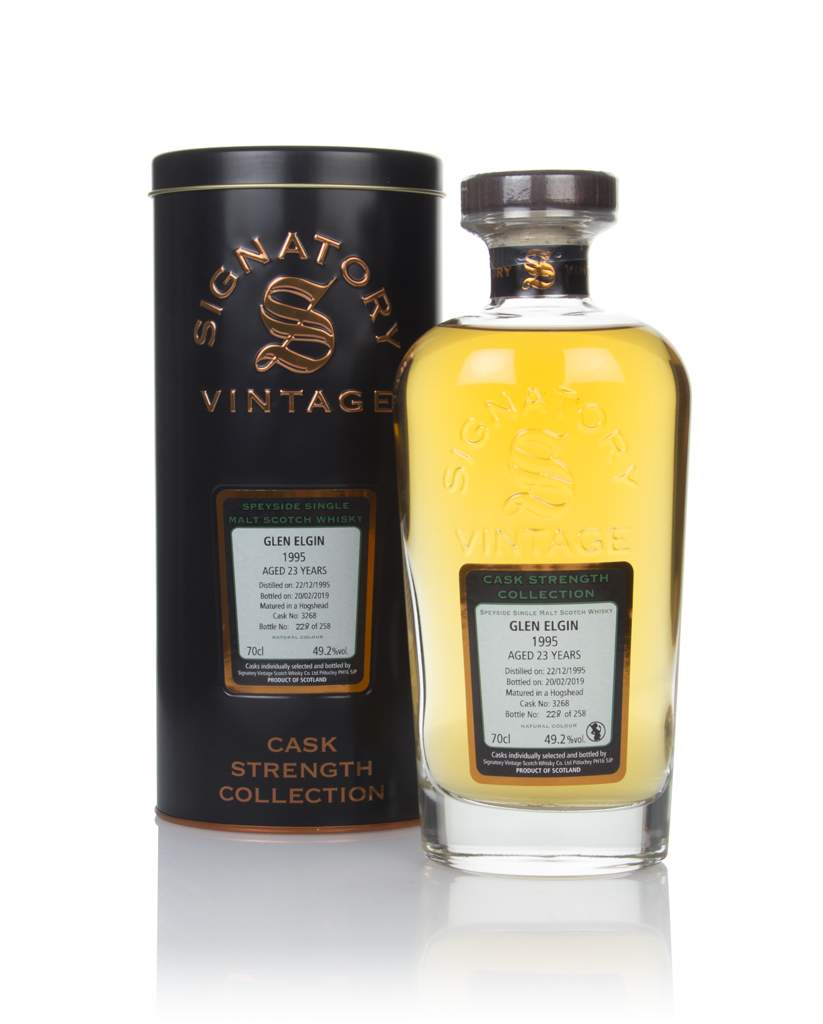Glen Elgin 23 Year Old 1995 (cask 3268) - Cask Strength Collection (Signatory) 70cl product image