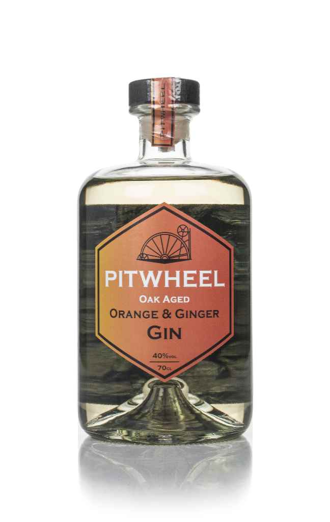 PitWheel Oak Aged Orange & Ginger Gin 70cl product image