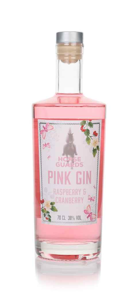 Horse Guards Raspberry & Cranberry Pink Gin 70cl product image