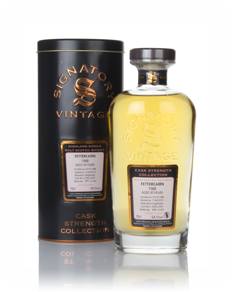 Fettercairn 30 Year Old 1988 (casks 2035 & 2041) - Cask Strength Collection (Signatory) 70cl product image